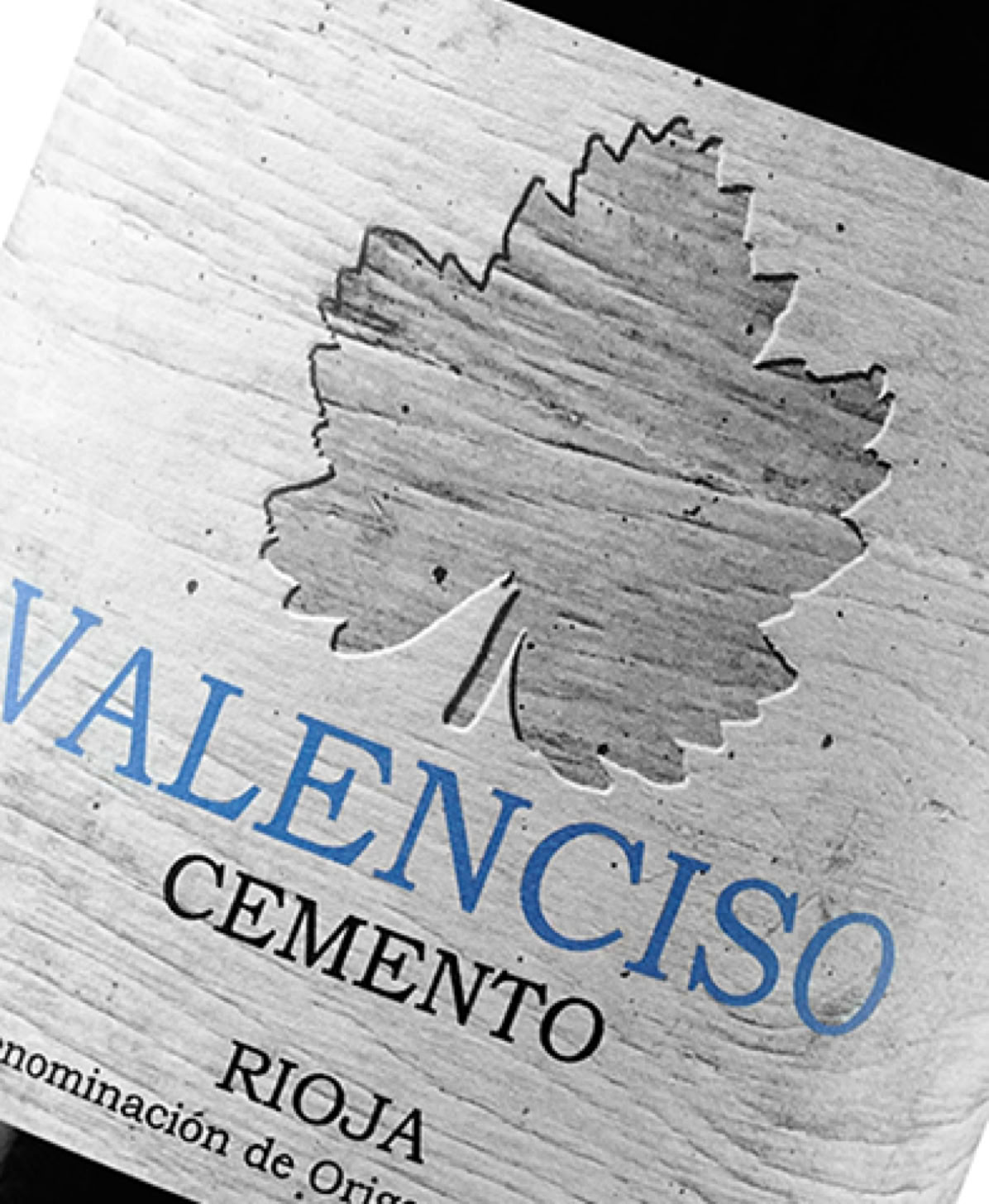 Primer plano etiqueta cemento