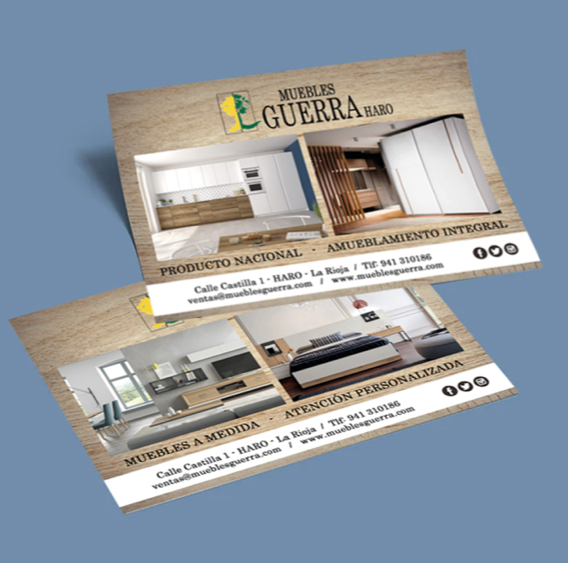 flyers muebles guerra