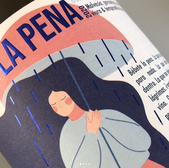 hot stamping etiqueta la pena