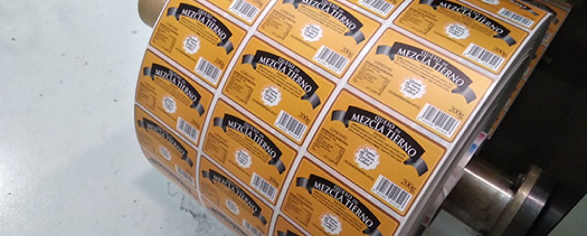 etiquetas bobina etiquetas quesos en bobina